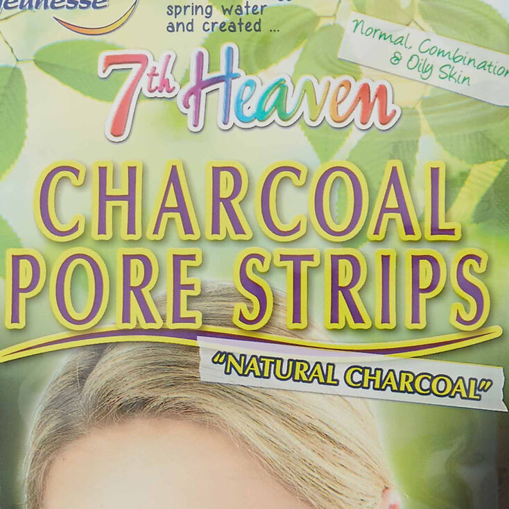 7th Heaven Charcoal Pore Strips - 3 Pack,