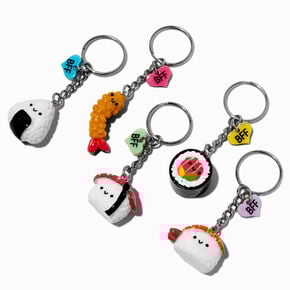 Happy Face Sushi Best Friends Keychains - 5 Pack,