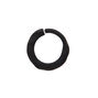 Matte Cartilage Hoop Earring - Black,