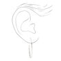 Silver-tone Graduated Mixed Earrings Set - 20 Pack,