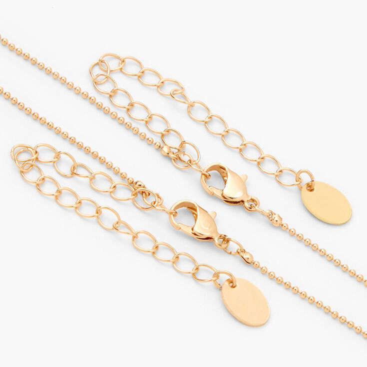 Best Friends Gold Daisy Necklaces - 2 Pack,