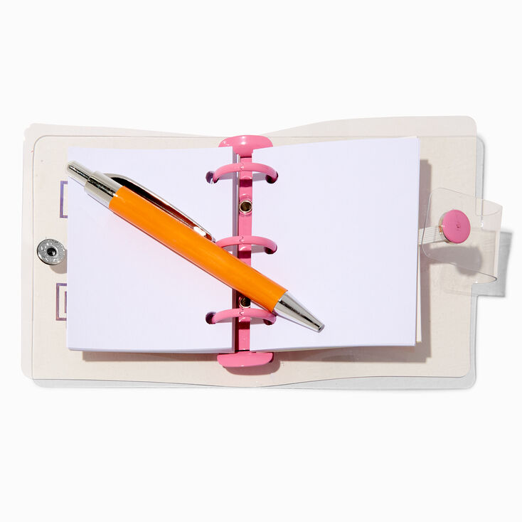 Mini Initial Glitter Diary - E,