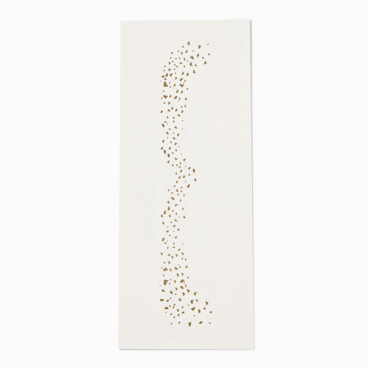 Gold Freckle Temporary Tattoos,