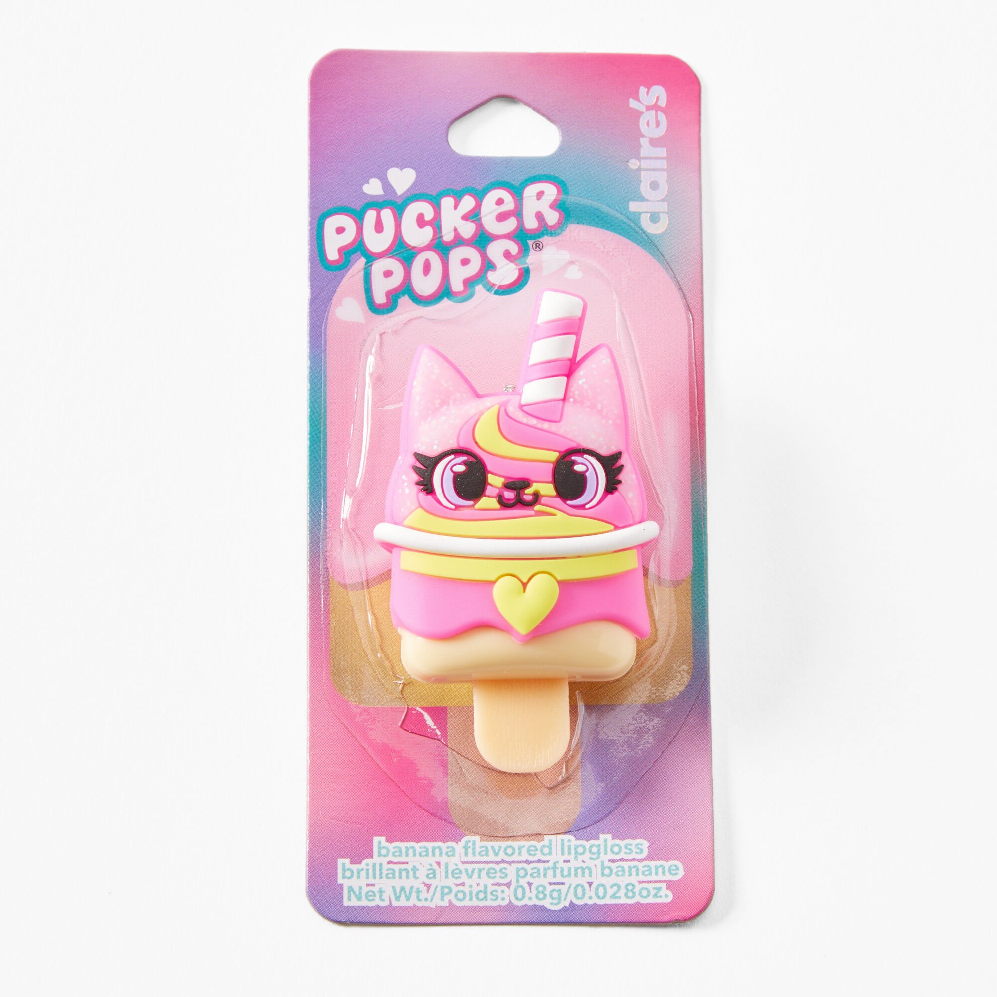 Pucker Pops® Cat Frappuccino Lip Gloss - Banana,