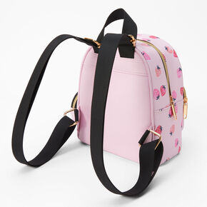 Mini Backpack - Pink Strawberry,