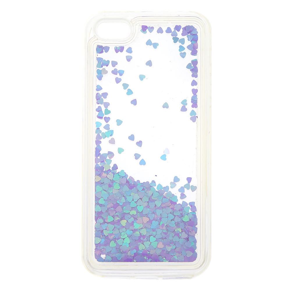 Purple Hearts Shakey Phone Case,