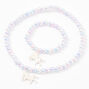 Claire&#39;s Club Pearl Unicorn Jewelry Set - Purple, 2 Pack,