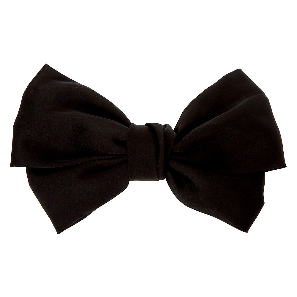 Black hair shop bow