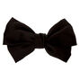 Large Hair Bow Clip - Black,