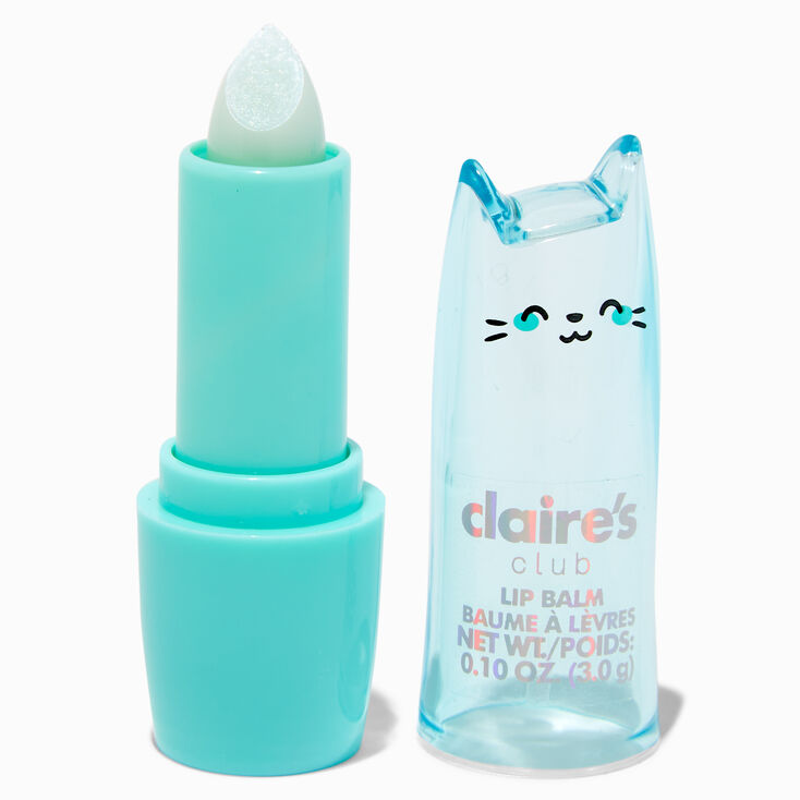 Claire&#39;s Club Blue Cat Flavoured Lip Balm,