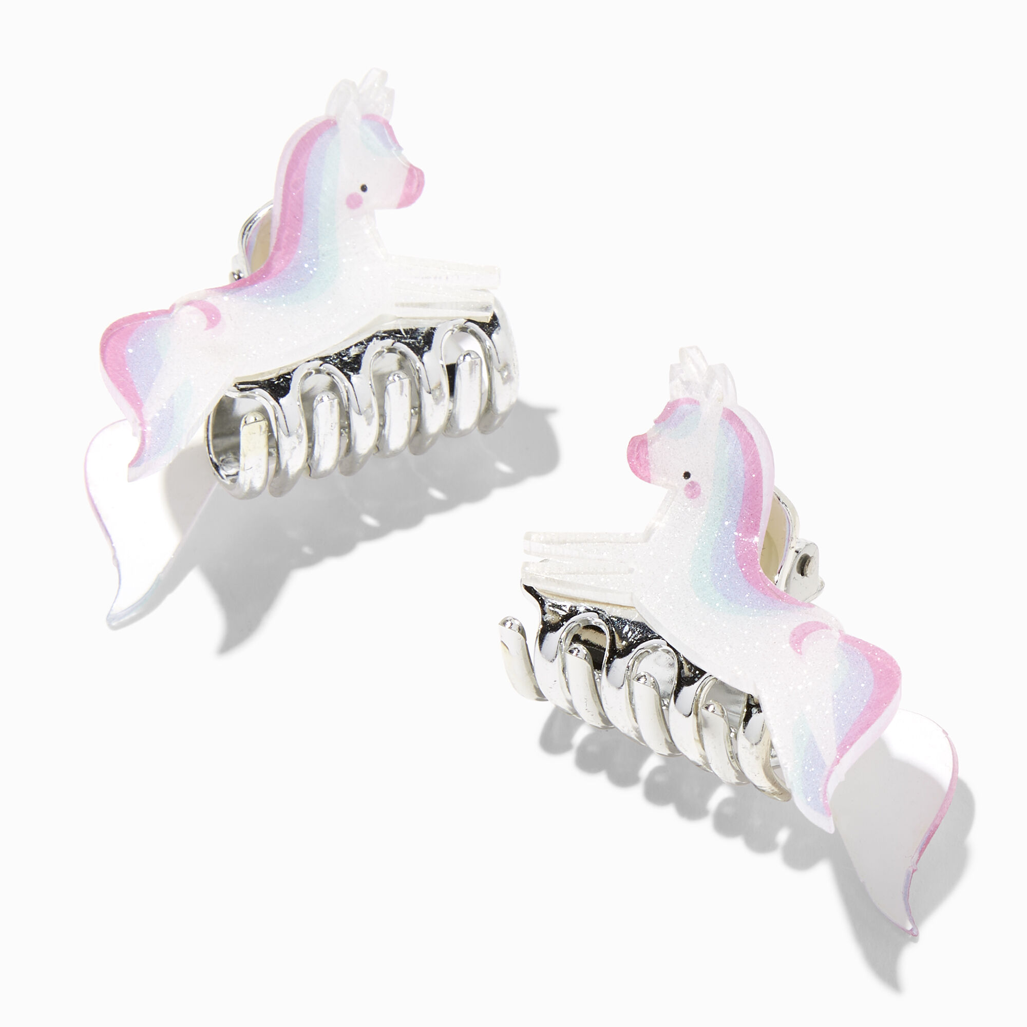 Claire's Pinces à cheveux licorne à paillettes Claire's Club - Lot de 2