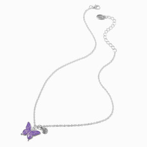 Best Friends Reverse Butterfly Pendant Necklaces - 2 Pack,