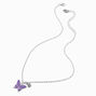 Best Friends Reverse Butterfly Pendant Necklaces - 2 Pack,
