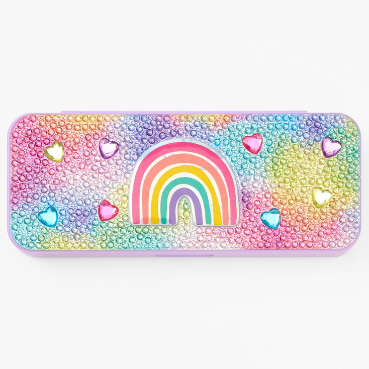 Rainbow Bling Makeup Palette - Purple,