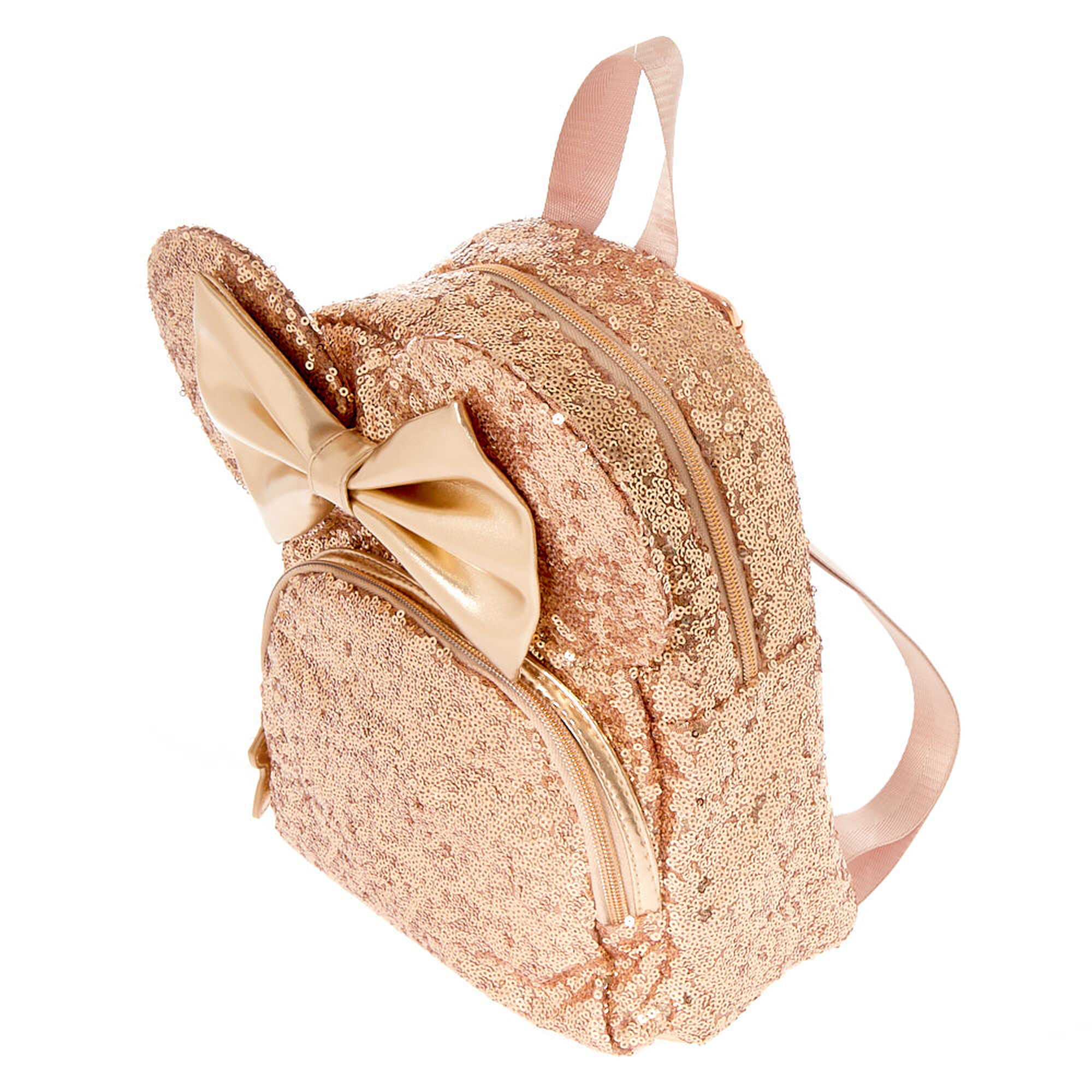 Disney's® Minnie Mouse Sequin Midi Backpack - Rose Gold ...
