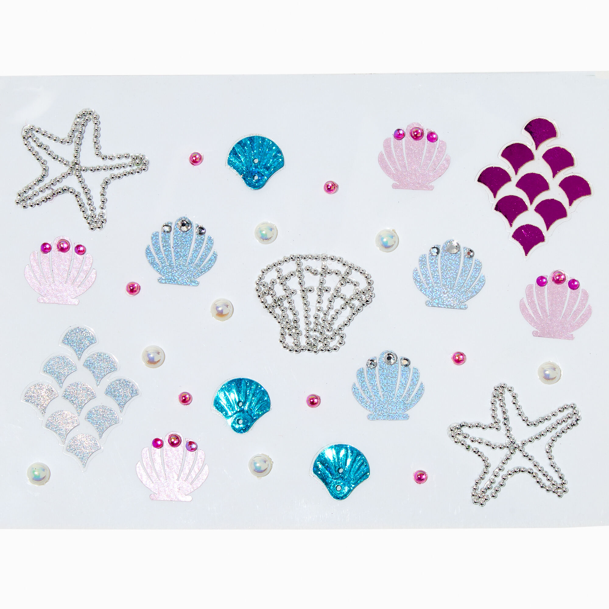 View Claires Mermaid Body Stickers information