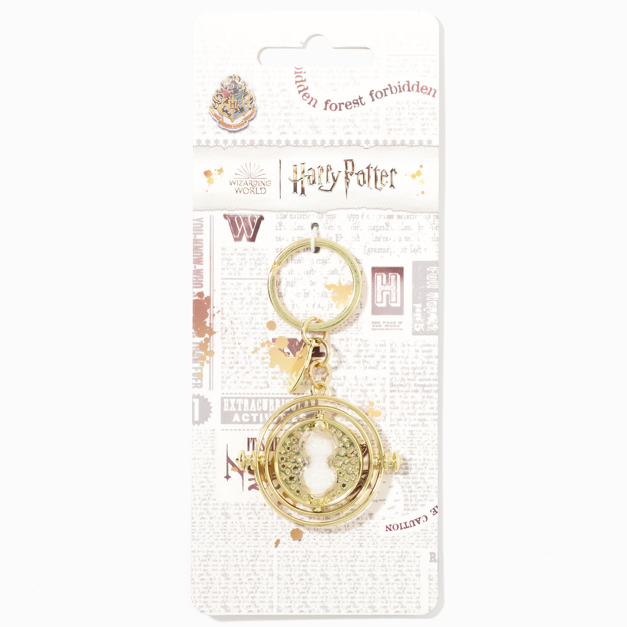 View Claires Harry Potter Time Turner Keyring Gold information