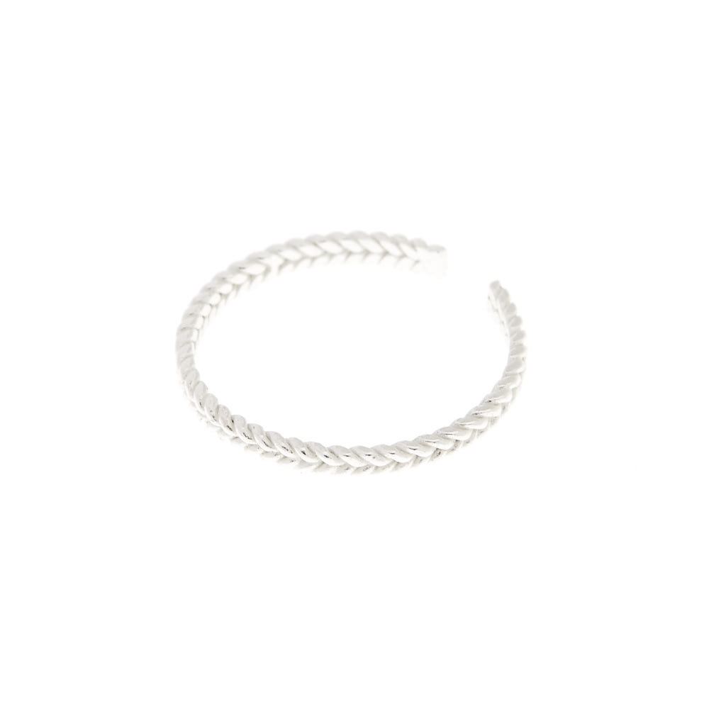Sterling Silver Twist Toe Ring,