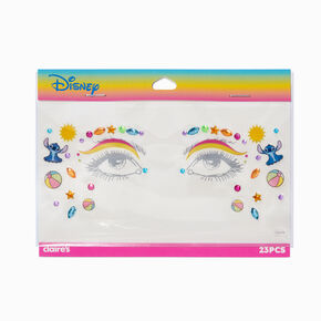 Disney Stitch Claire&#39;s Exclusive Summer Face Gems - 23 Pack ,