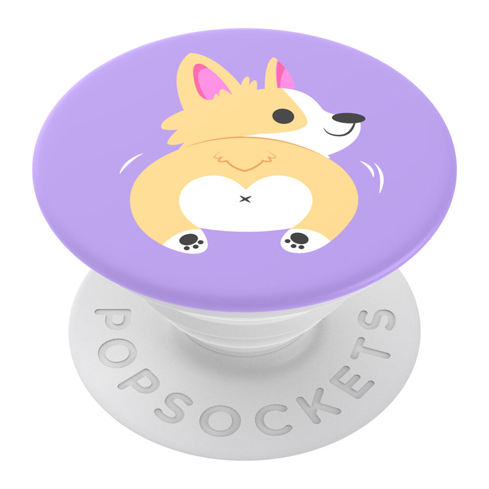 PopSockets Swappable PopGrip Cute Corgi