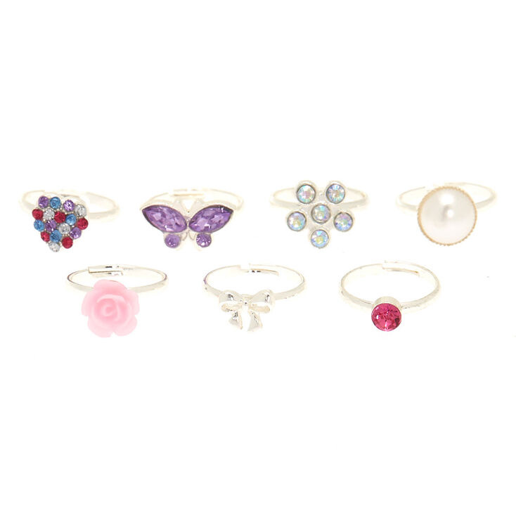 Claire&#39;s Club Rings - 7 Pack,