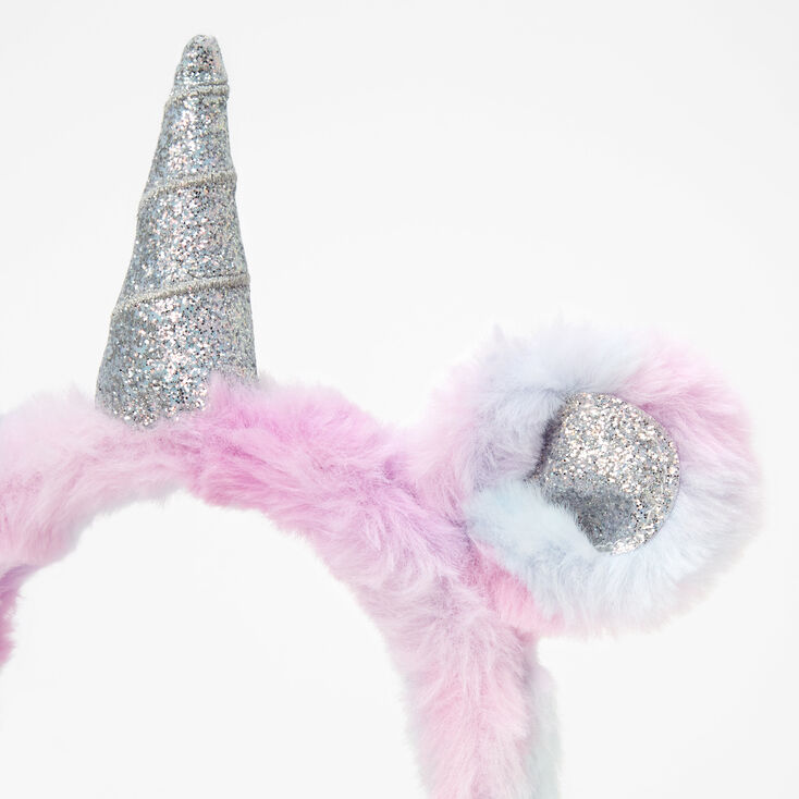 Glitter Unicorn Earmuffs - Ombre,