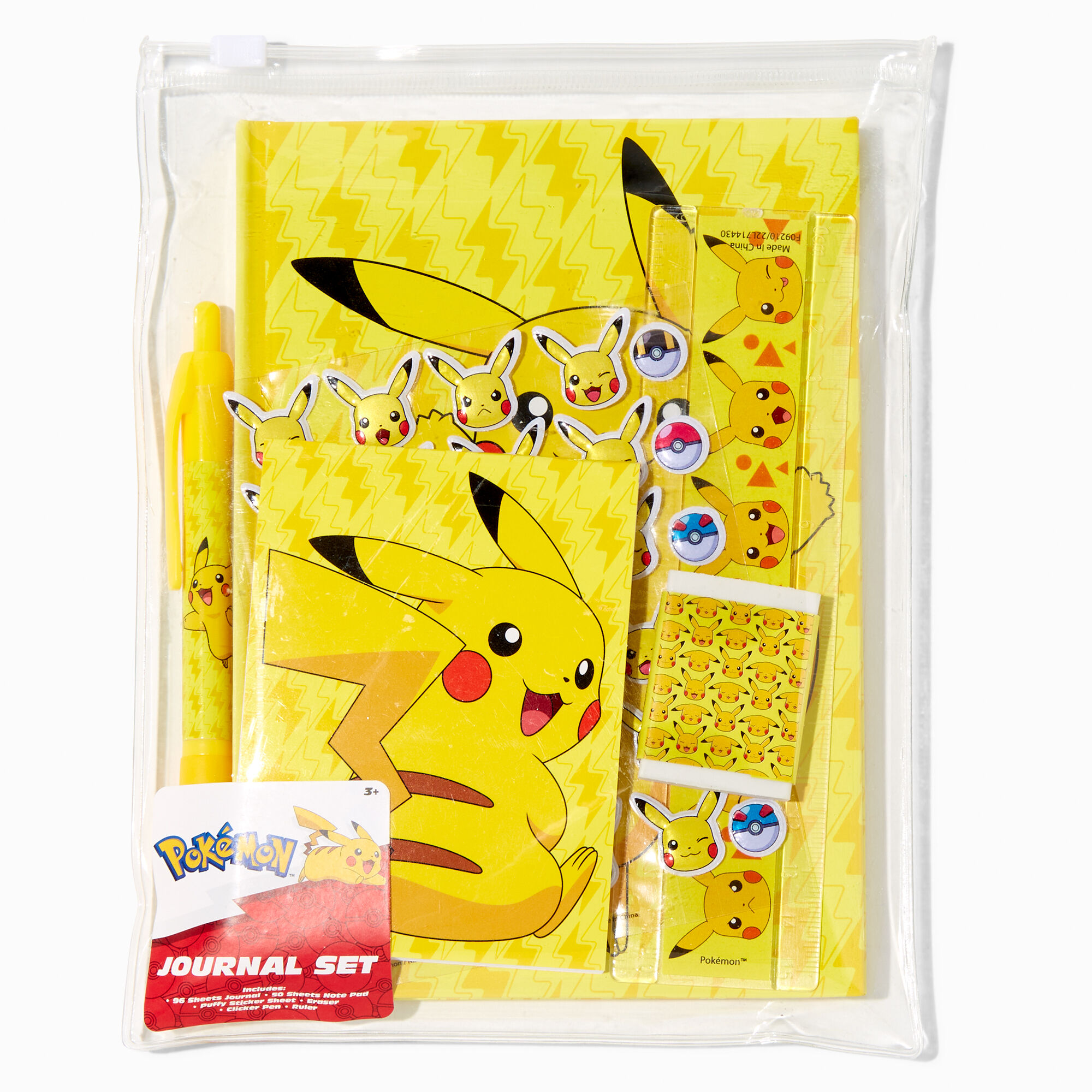 Pokémon™ Journal with Squishy Pikachu Pen (Journal & Diary)