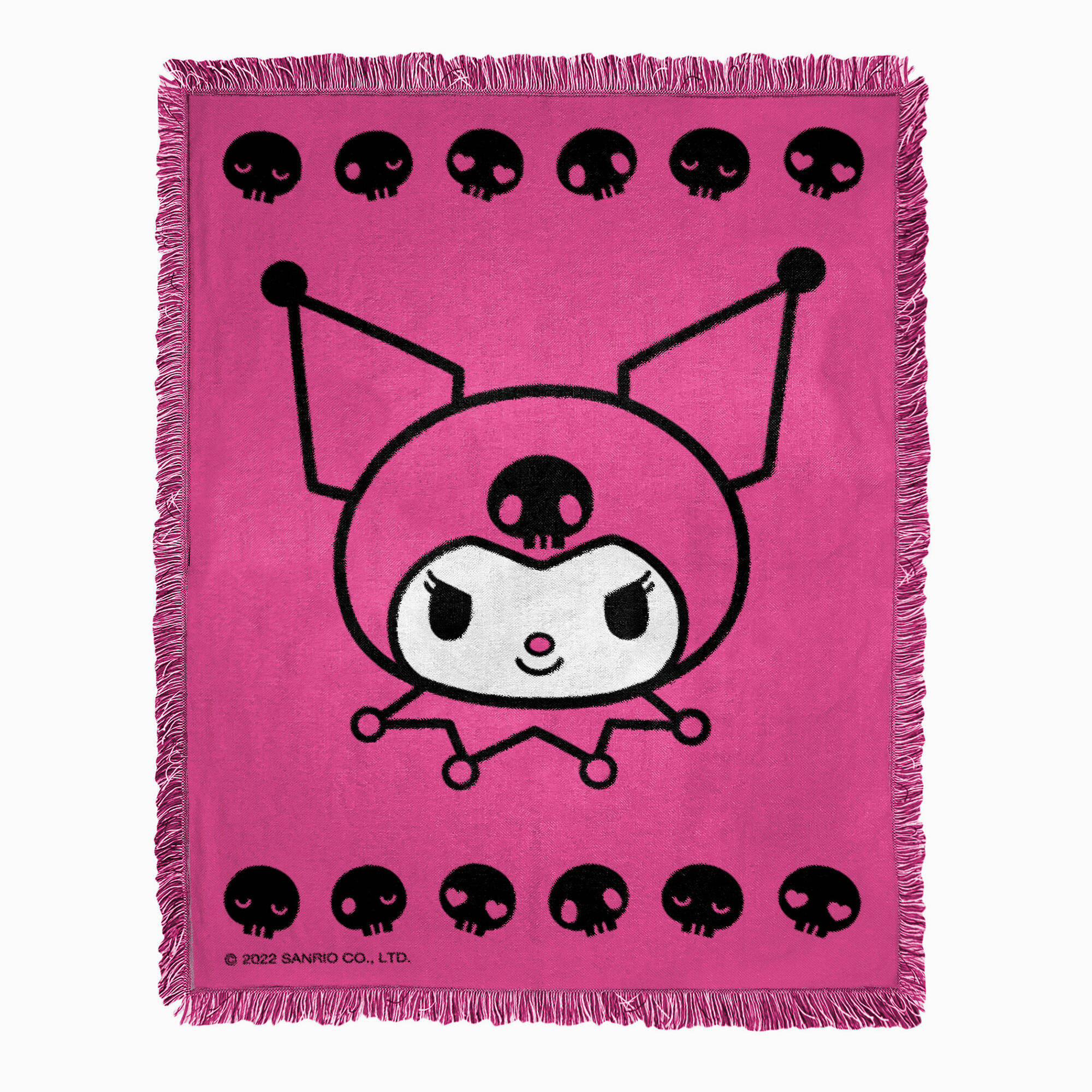 Kuromi throw blanket clearance