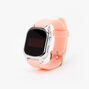 Solid Silicone LED Watch - Coral,