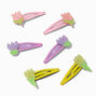 Claire&#39;s Club Tulip Snap Hair Clips - 6 Pack,