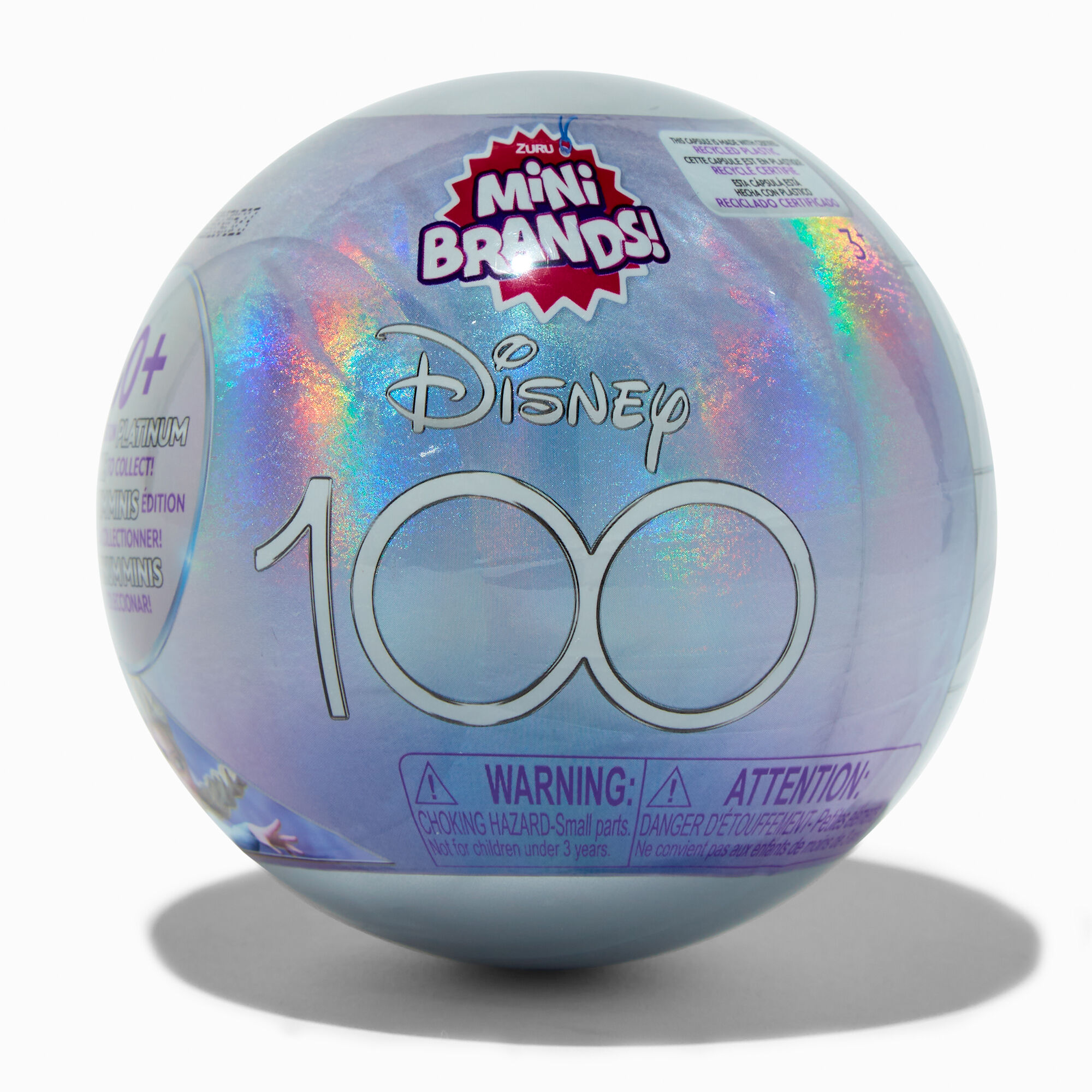 5 Surprise Mini Brands! Disney 100 Platinum Mystery Pack (Limited Edition)