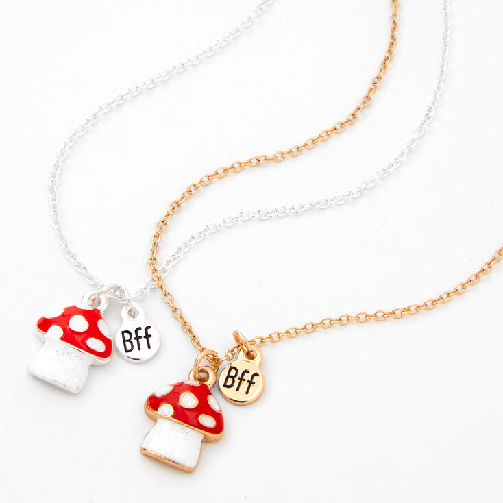 Best Friends 16&#39;&#39; Mushroom Necklaces - 2 Pack,