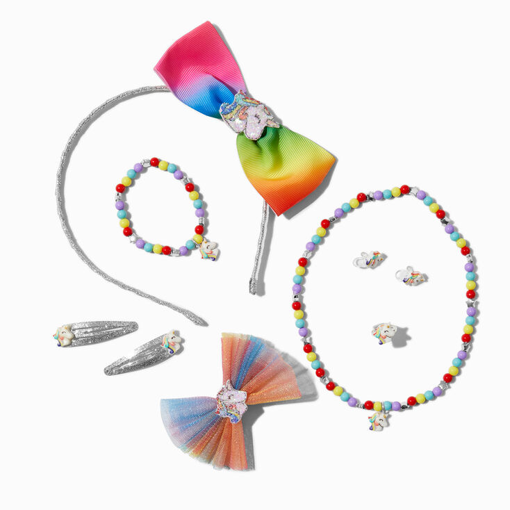 Claire&#39;s Club Unicorn Jewellery Gift Set - 9 Pack,
