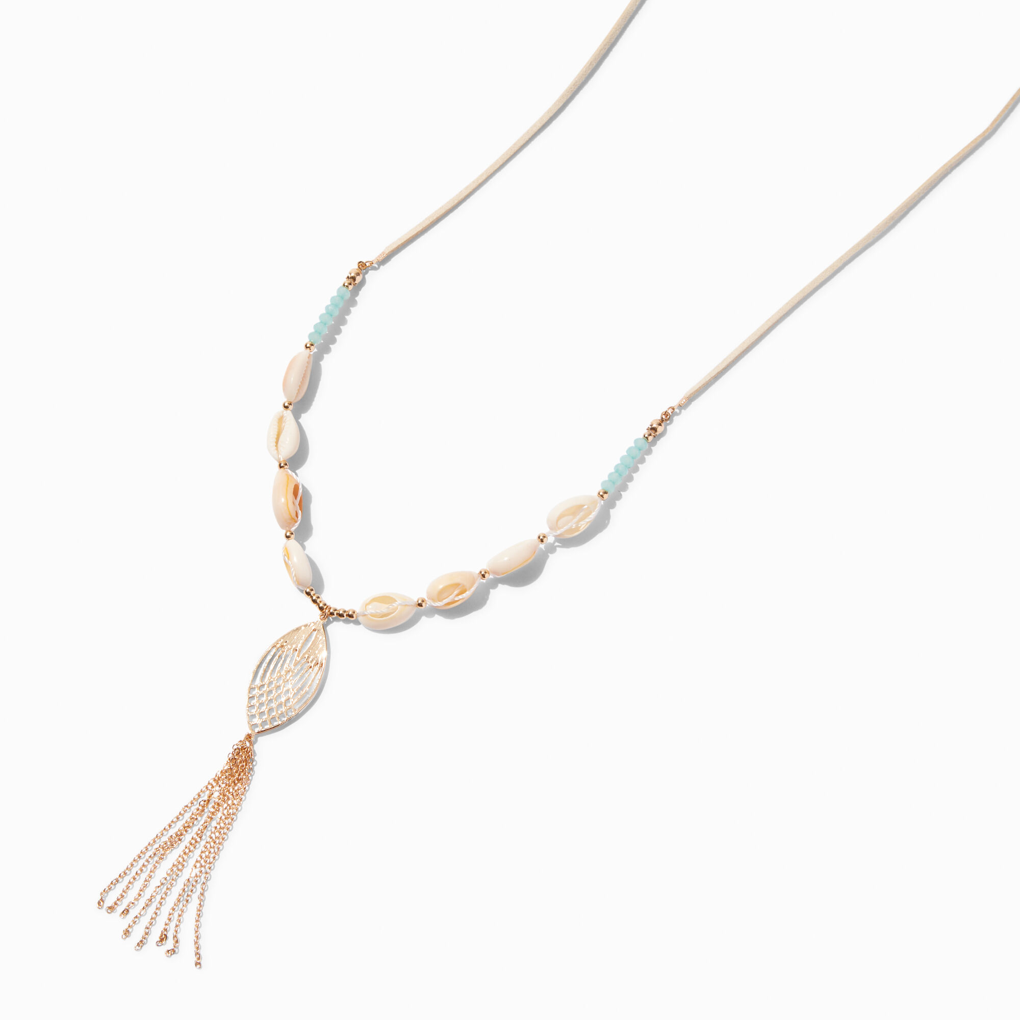 Seashell necklace hotsell claire's