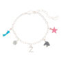 Glitter Initial Jewellery Gift Set - Z, 3 Pack,