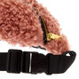 Mongolian Faux Fur Bum Bag - Pink,