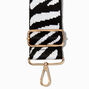 Zebra Print Adjustable Crossbody Bag Strap,