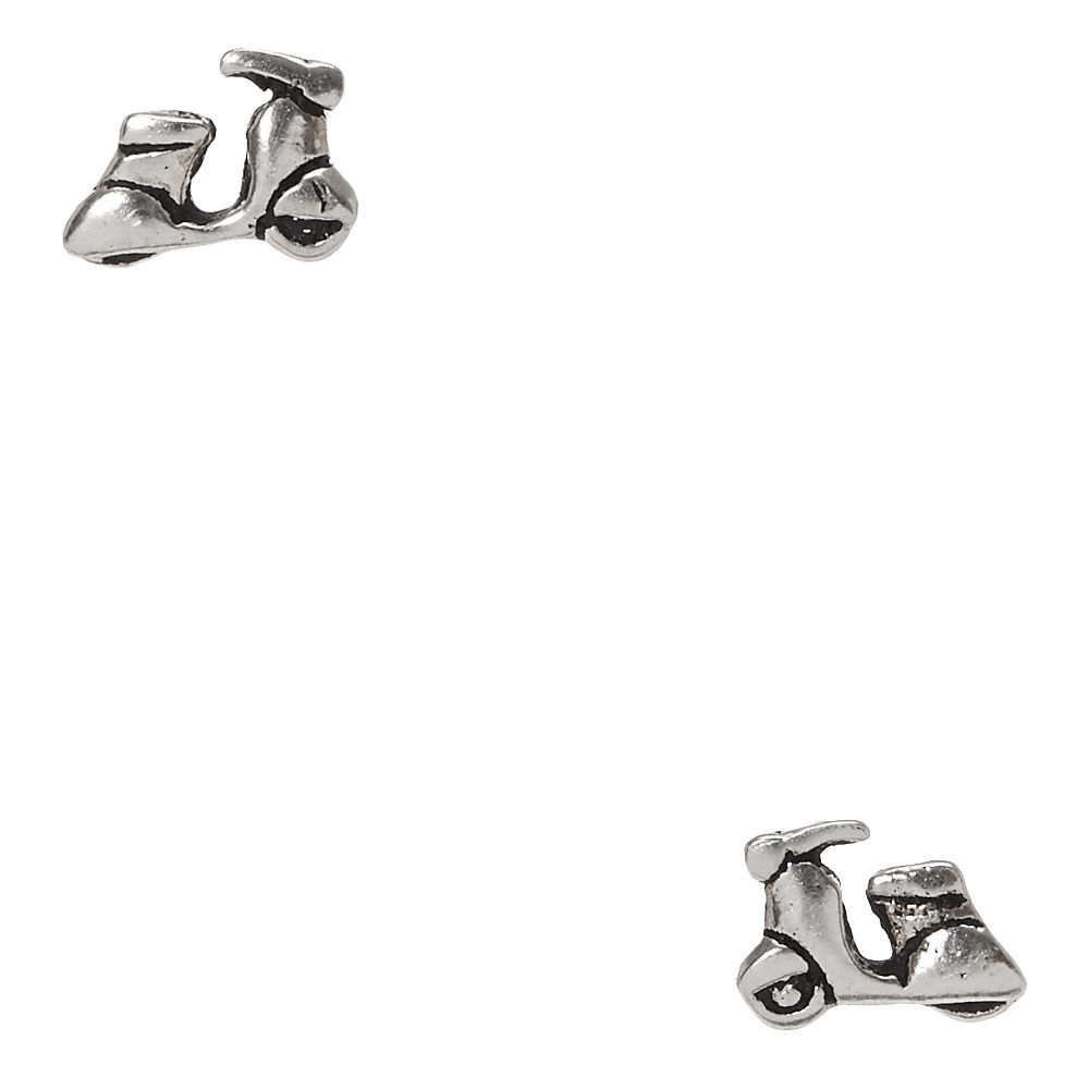 Sterling Silver Vespa Earrings,