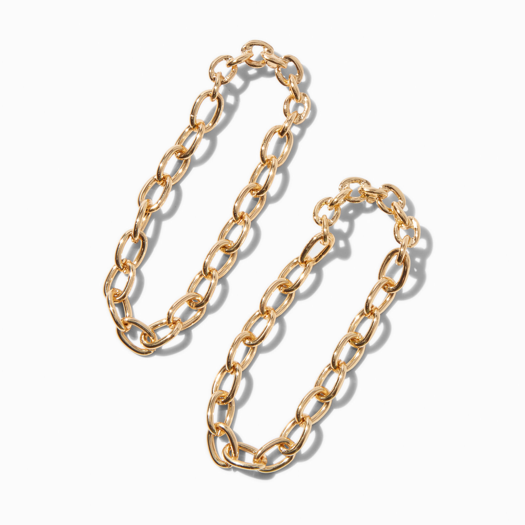 Big chain earrings new arrivals