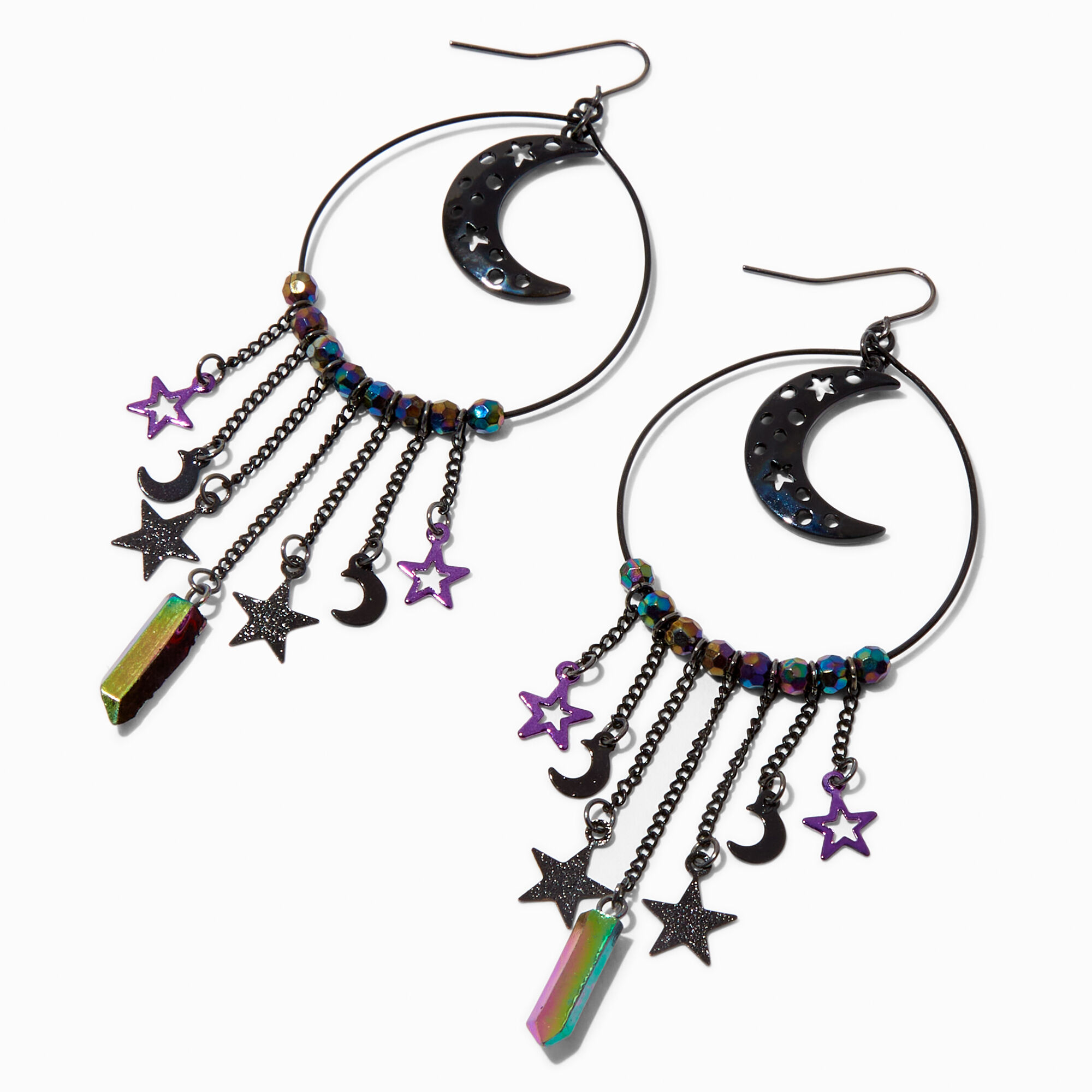 Crescent Moon Chain Fringe 4