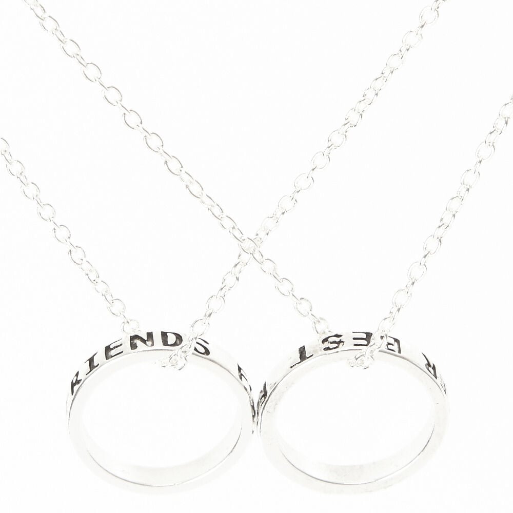 Best friend necklaces for 4 shop claire's