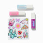 Teddy Bear Pouch Lip Gloss &amp; Sticker Set - 4 Pack,