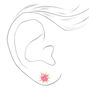 Pastel Rave Burst &amp; Stud Earrings - 9 Pack,