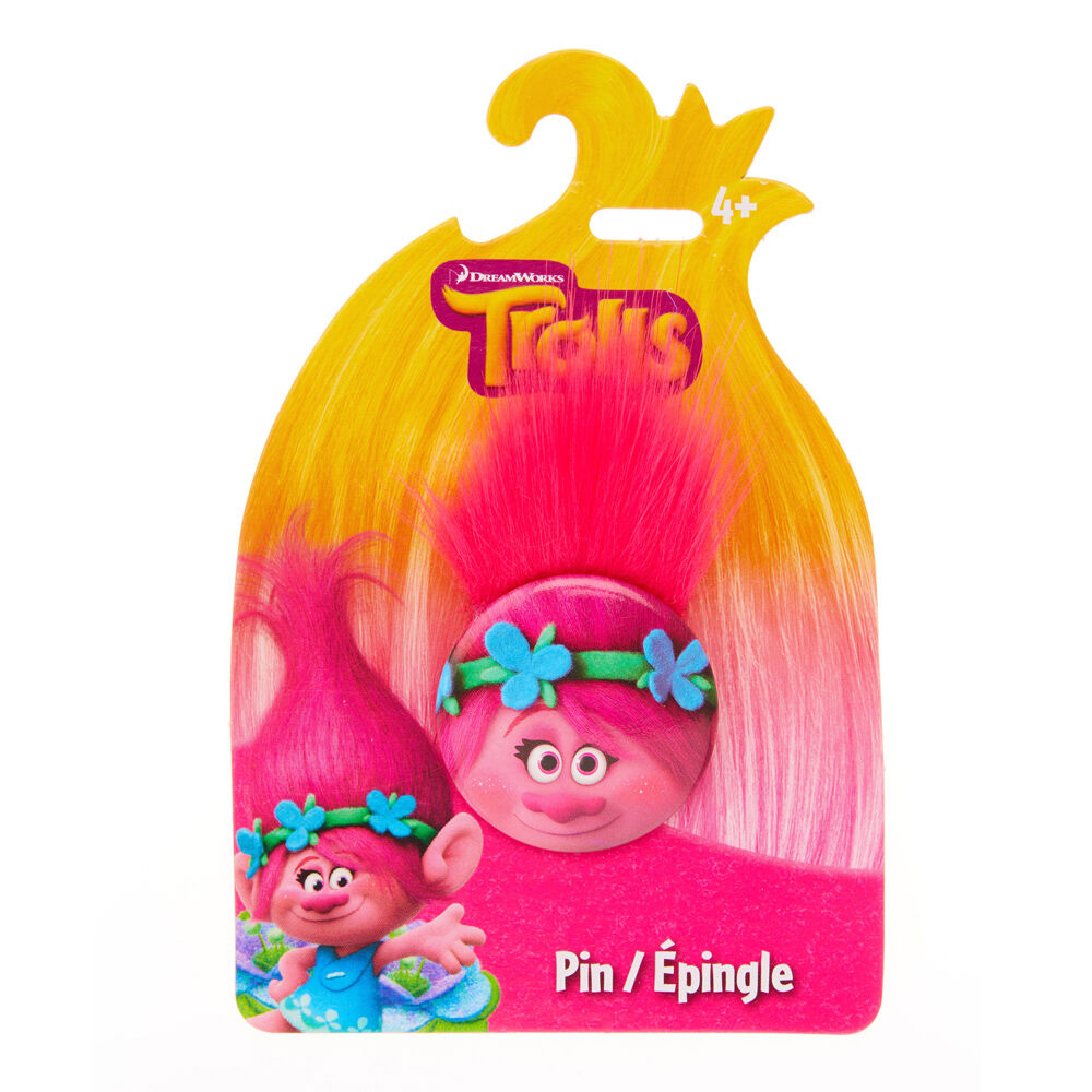 Badge Poppy du film Trolls,