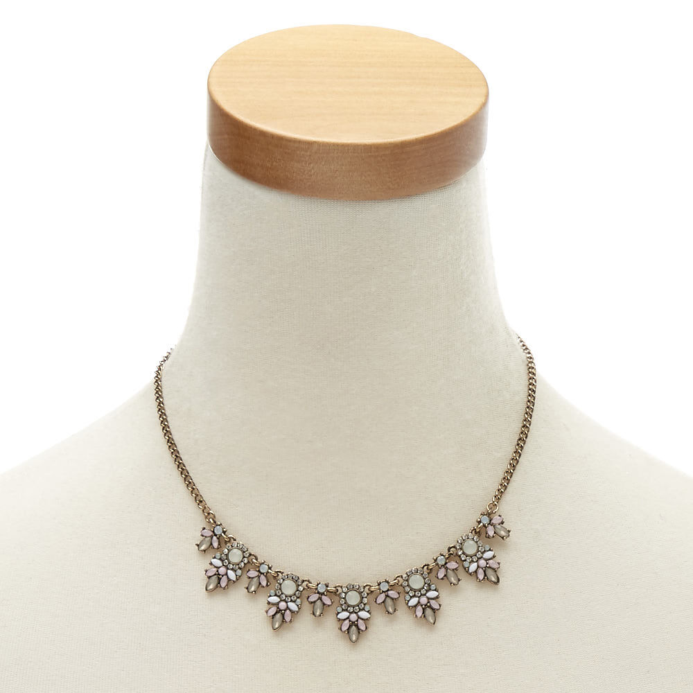 Vintage Style Bronze Floral Jewellery Set,