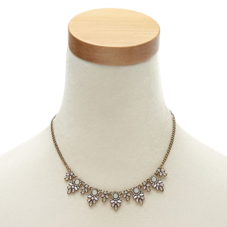 Vintage Style Bronze Floral Jewellery Set,
