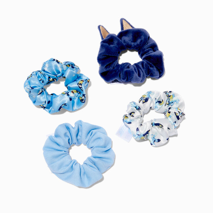 Bluey Hair Scrunchies - 4 Pack,