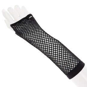 Black Mesh Gloves,