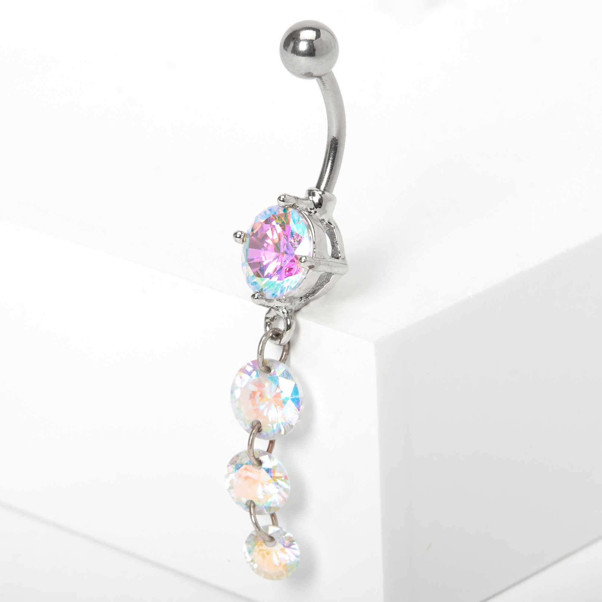 Claire's belly new arrivals ring