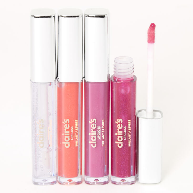 Lilac Dream Shimmer Lip Gloss Set - 4 Pack,